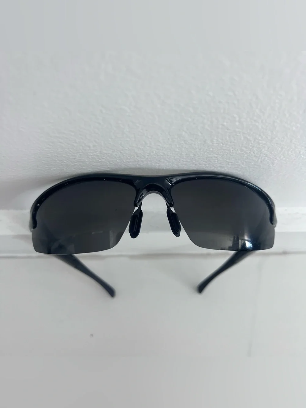 Sunglasses black polarized sport cycling